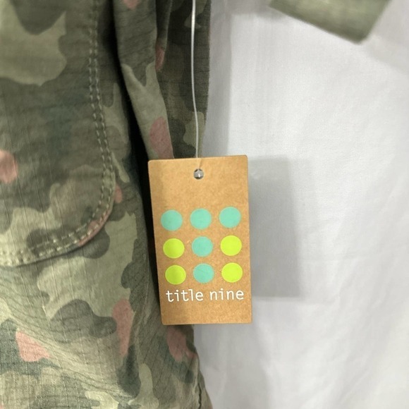 Title‎ Nine Brash Utility Romper Wailea Camo Print XS Women’s - Picture 6 of 11